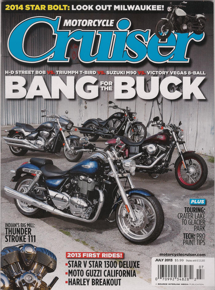 CCR Featured in Motorcycle Cruiser Magazine